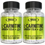 Toidulisand REAL PHA L-Carnitine, CLA ja roheline tee, 90 kapslit rasvap&otilde;letuseks, 2 tk