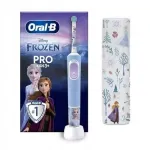 Lastele m&otilde;eldud elektriline hambahari Oral-B Vitality PRO 103 Frozen reisikarbiga