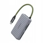 Ugreen CM868 USB-C m&auml;lukaardi lugeja, hall