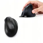 Ergonoomiline vertikaalne Bluetooth hiir