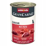 Animonda GranCarno Junior koerakonservid kalkunilihaga, 24 x 400 g