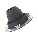 Telgi ahju korstna ventilatsiooni terasest alus, sobib tipi- ja kellutelkidele
