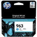 HP 963 Cyan tindikassett, 3JA23AE, sobib 9010/9013/9020/9023 printeritele