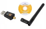 Juhtmevaba v&otilde;rgukaart AC 600 USB, 2,4/5 GHz WiFi ja 5G antenniga