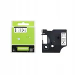 Kleepuv riba Dymo D1 45803, 19 mm x 7 m, valge musta tekstiga, S0720830