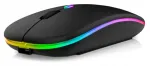 Juhtmevaba optiline hiir RGB-valgustusega, 2,4G, 1600 DPI, vaikne