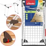 Vileda King paksud varrastega kuivati kuni 25 kg