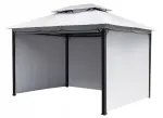 Aiatelk SOLID ONTARIO, 3x4 m, terasest, nelja seinaga, helehall