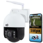 V&auml;ljas traadita WiFi IP kaamera, 5MP, p&ouml;&ouml;rlev j&auml;lgimisfunktsioon, DVS, LED IR