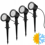 LED-v&auml;liprojektor 7W 230V, 4 tk