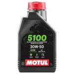 Pools&uuml;nteetiline mootorratta&otilde;li MOTUL 5100 4T Ester MA2 20W50, 1 l