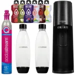 SodaStream Terra must gaasiseade, 2 pudelit