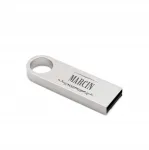 Metallist USB m&auml;lupulk 16 GB, USB 2.0, nimegraveeringuga, kingiks