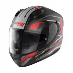Mootorratturi kiiver NOLAN N60-6 PERCEPTOR 26, must, suurus S