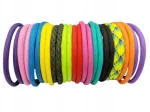 15 v&auml;rvilise kutsika kaelarihmade komplekt, reguleeritavad, paracord