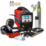WELDMAN 200A keevitusinverter MIG/TIG/MMA, LCD, ALU, IGBT komplekt