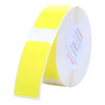 Ringikujulised kollased sildid NIIMBOT, 14x28 mm, 205 tk, D-seeriale
