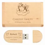 USB m&auml;lupulk 64 GB graveeringuga, ristilapse kingituse karbis