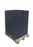 Kummist spordisaali matid, 25 m&sup2; komplekt, 50x50x2 cm