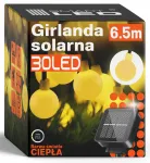 6 m p&auml;ikesepatareidega girliand 30 LED lambiga IP67 r&otilde;dule