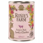 Kassidele m&otilde;eldud konservtoit ROSIE'S FARM lambaliha ja kanaga, 400 g