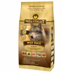Kuiv koeratoit WOLFSBLUT Wild Duck, part ja kartul, 12,5 kg