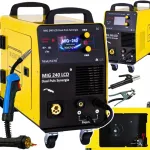 Keevitusmasin Magnum MIG 240 DUAL PULS LCD 4x4, MMA, TIG lift, inverter