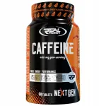 Toidulisand Real Pharm Caffeine, 90 tabletti energiale ja keskendumisele