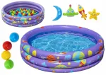 Laste bassein BESTWAY 52466, 102x25 cm, &bdquo;Space Balls&ldquo; piltidega