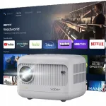 Projektor Yaber L1 Ultra-Mini FULL HD 1200 ANSI SMART TV WIFI6 LED