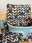 Stokke Tripp Trapp 2in1 veekindlad mustad lehemustriga padjad