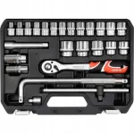 YT-38741 YAT 25-osaline padrunv&otilde;tmete komplekt 1/2"