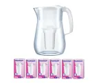 Aquaphor Provance 4,2 l veefilter valge, 6 A5 Mg kassettidega