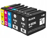 HP Officejet 6100/6600/6700/7110/7510/7610 tindikassetid, 932XL/933XL, 5 tk