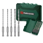 PARKSIDE SDS+ betoonipuuride komplekt, 5 mm, 2x6 mm, 2x8 mm, 10 mm, 12 mm, 160 mm