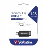 USB m&auml;lupulk Verbatim Store N Go USB-C 128GB must