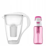 Dafi klaas kann Classic filtriga ja Solid Flamingo 0,5 l pudeliga