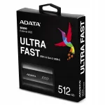 V&auml;line SSD-ketas ADATA SE800 512GB, USB-C 3.2, &uuml;hilduv XBOX ja PS5-ga
