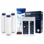 Komplekt Delonghi: filter Aqualogis AL-S002 3 tk + EcoDecalk vedelik 200 ml