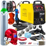 Keevitusinverter MAGNUM MIG 240 DUAL PULSE MMA TIG ALUMINUM 240A 3IN1