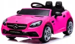 Laste elektriauto MERCEDES SLC300, puldist juhitav, EVA rattad, nahkistmega, liitiumioonaku