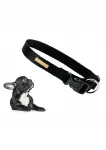 Reguleeritav kaelarihm v&auml;ikesele koerale, must, 27&ndash;42 cm, 15 mm, Classic