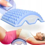 Ergonoomiline leevendav massaažipadi nimmelihastele DrFit, hele sinine