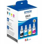 Epson 664 EcoTank C13T664640 tindid, must, originaal