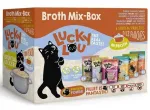 Lucky Lou Extrafood kassitoit, puljongisegu, 12 x 70 g