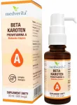 Toidulisand MEDVERITA Beetakaroteen PROVITAMIIN A, 30 ml, 600 tilka