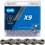 KMC X9 jalgrattaketting 114 l&uuml;li