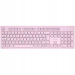 Canyon HKB-W01 vaikne roosa traadita klaviatuur, 2,4 GHz