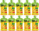 Bob Snail Tropic puuviljap&uuml;ree banaani, ananassi ja mango maitsega, 10 x 120 g