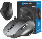 Juhtmevaba vaikiva t&ouml;&ouml;m&uuml;ra hiir Natec BLACKBIRD 2, ergonoomiline